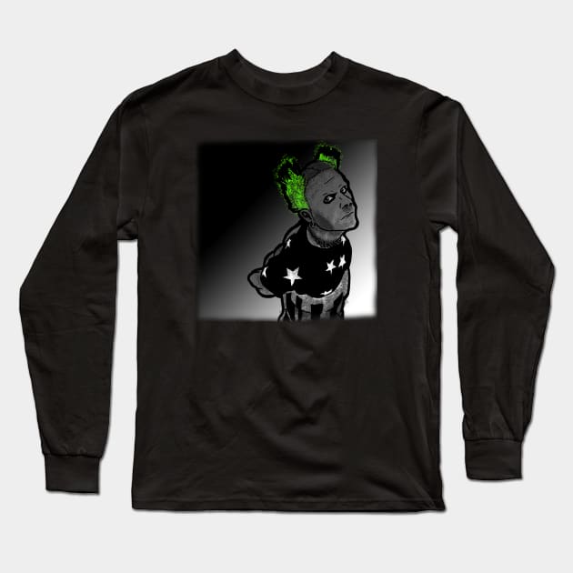 Keith Flint - The Prodigy Long Sleeve T-Shirt by makeascene